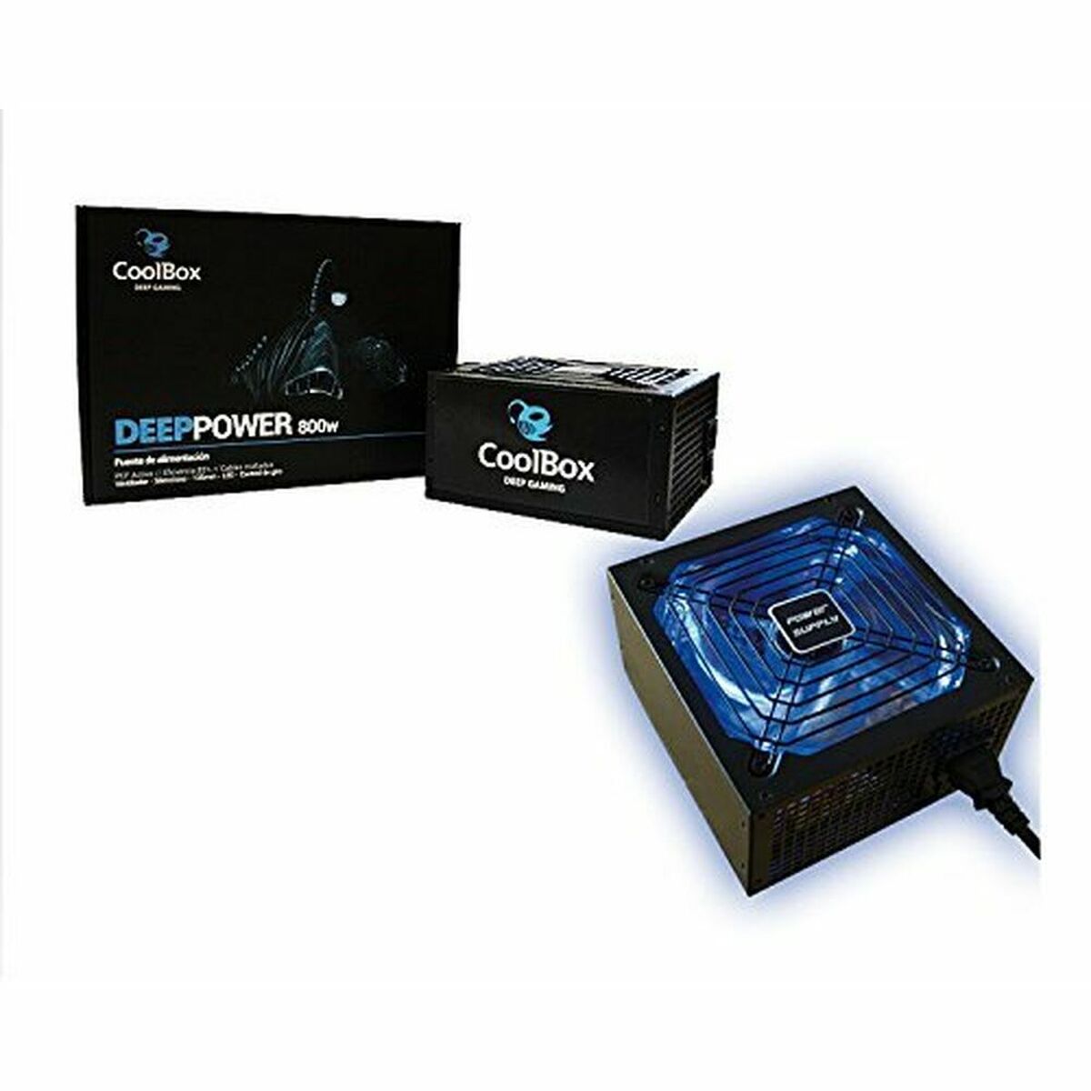 Strømforsyning CoolBox DG-PWS800-85B ATX 800 W 80 Plus Bronze